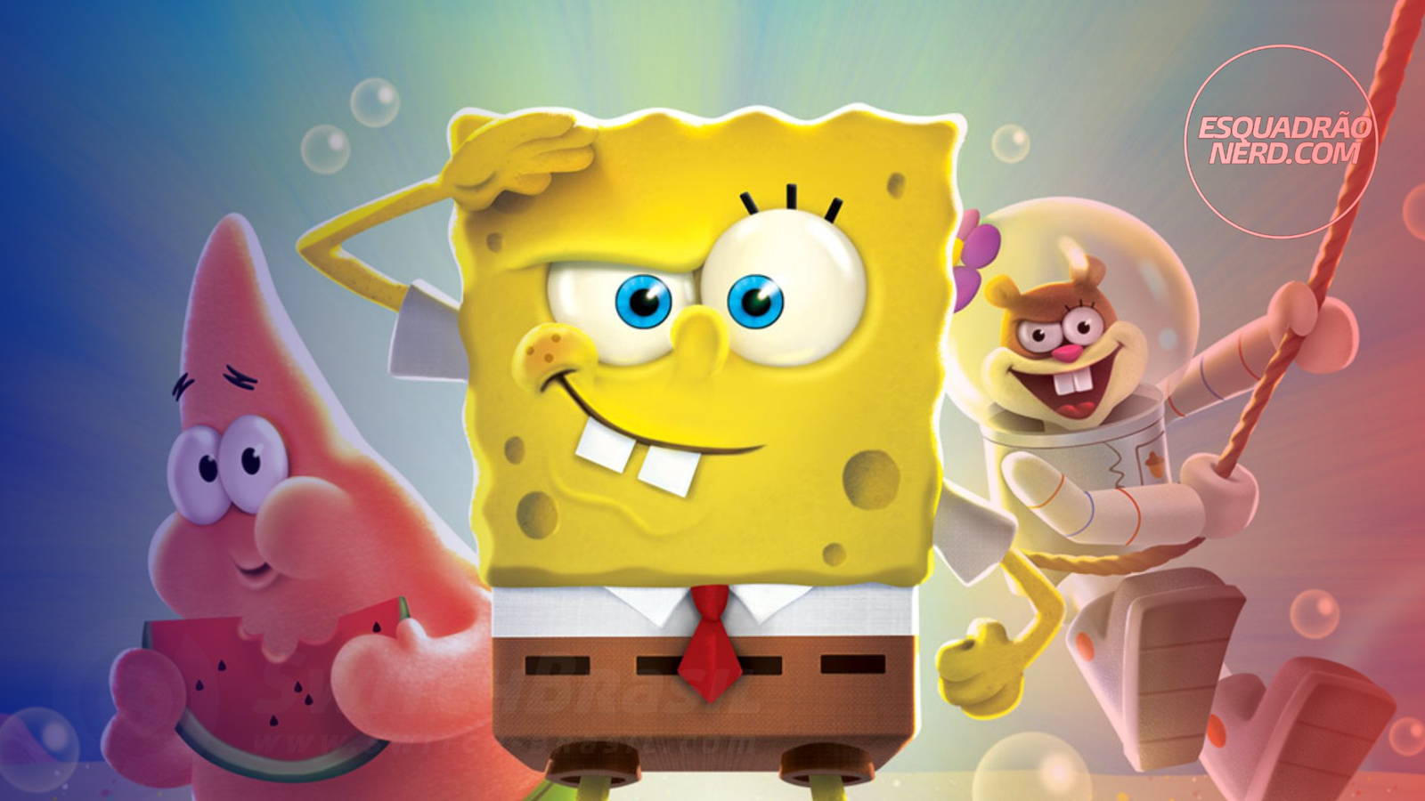 Anunciado novo filme de Bob Esponja - Esquadrão Nerd